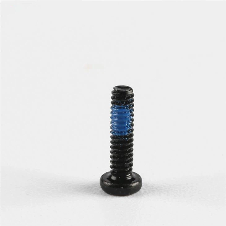 Black m2.5 torx head nylok small screw