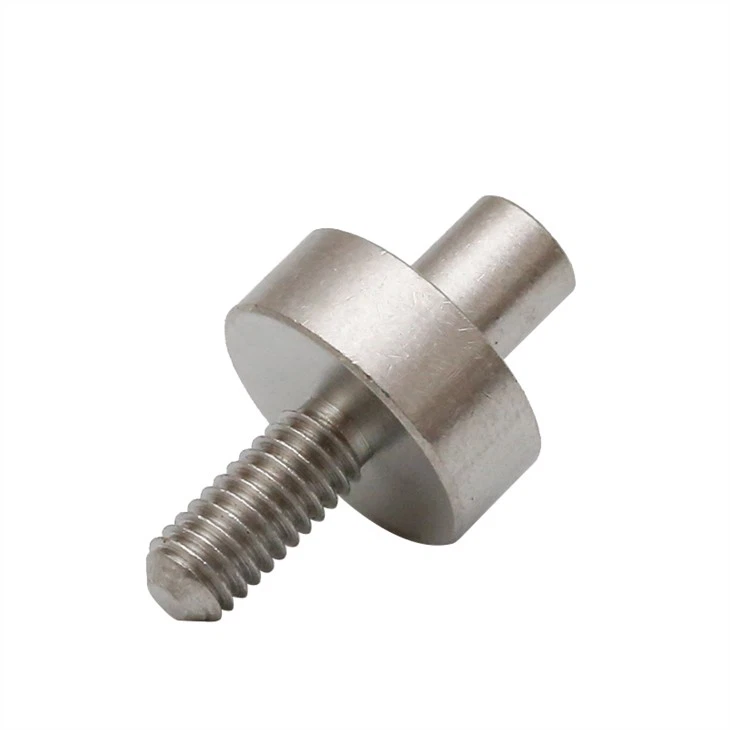 Serviço de usinagem CNC de peças torneadas de aço inoxidável